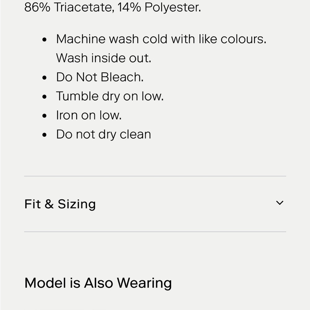 NWT Kit and Ace Navy Satin Tee - Picture 7 of 10